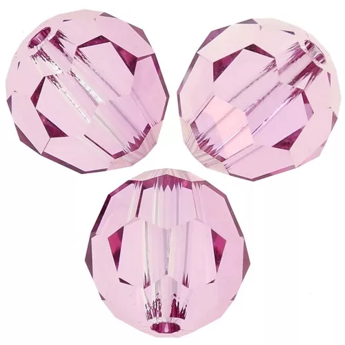 8mm PureCrystal 5000 round - Dark Rose x1