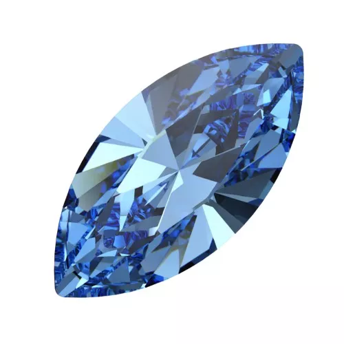 10x5mm PureCrystal navette 4228 - Reinvented Cool Blue x1