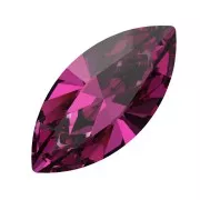 10x5mm PureCrystal navette 4228 - Dark Rose x1
