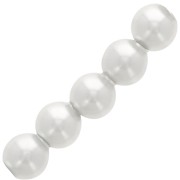 5mm PureCrystal 5810 Pearls - Crystal Moonlight Pearl x15