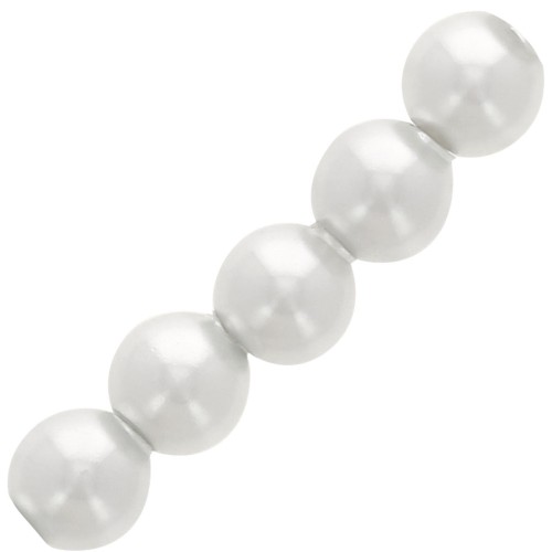 8mm PureCrystal 5810 Pearls - Crystal Moonlight Pearl x5