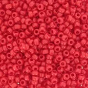 Miyuki 11/0 Seed beads 408 - Opaque Red x 100 g