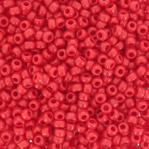 Miyuki 11/0 Seed beads 408 - Opaque Red x 100 g
