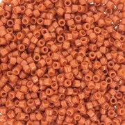 Miyuki Delica Duracoat 11/0 DB2352 - Opaque Dyed Terracotta x100g