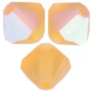 5mm Preciosa Bicone Beads - Rondelle Bead - Topaz AB Matt x12