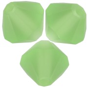 6mm Preciosa bicones - Rondelle Bead - Peridot Matt x12|raw }}