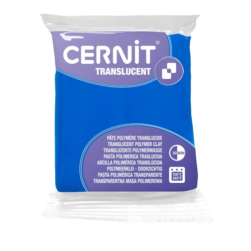 Cernit Translucent Clay - Sapphire (No. 275) x 56 g