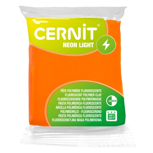 Cernit Neon 56gr Orange (n°752)