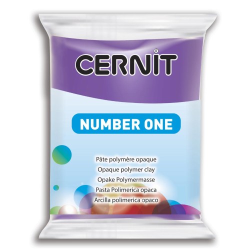Cernit Number One 56gr Violet half opaque (n°900)
