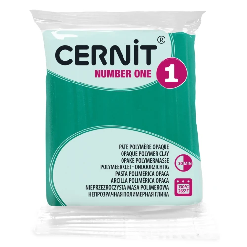 Cernit Number One Opaque Clay - Green (No. 600) x 56 g
