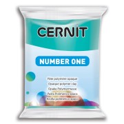 Cernit Number One 56gr Green Turquoise half opaque (n°676)|raw }}