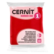 Cernit Number One Opaque Clay - Christmas Red (No. 463) x 56 g