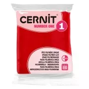 Cernit Number One Opaque Clay - Christmas Red (No. 463) x 56 g