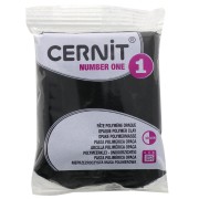 Cernit Number One Opaque Clay - Black (No. 100) x 56 g