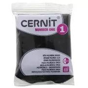Cernit Number One Opaque Clay - Black (No. 100) x 56 g