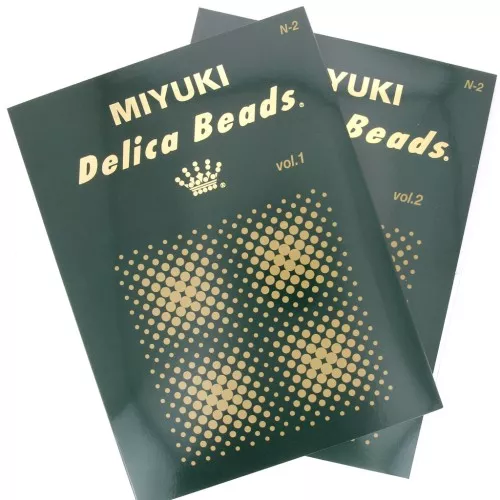Colour chart Miyuki Delica 11/0 - Vol.1 and Vol.2 - Sheets 1 to 7