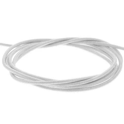 Jaseron 1.9 mm for embroidery - creation of brooches & embroidered jewelry - Silver x1m