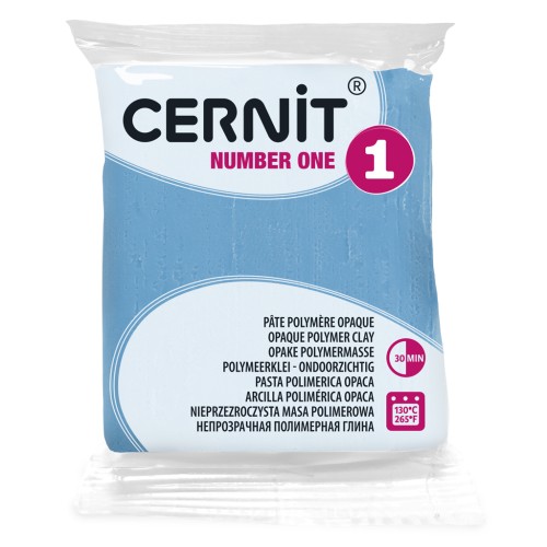 Cernit Number One Opaque Clay - Sky Blue (No. 214) x 56 g