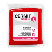 Cernit Number One Opaque Clay - 250 g Red (No. 400)
