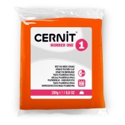 Cernit Number One Opaque Clay - 250 g Orange (No. 752)