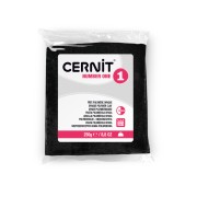 Cernit Number One Opaque Clay - 250 g Black (No. 100)
