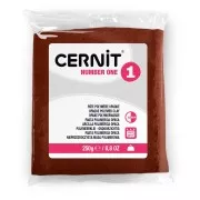 Cernit Number One Opaque Clay - 250 g Brown (No. 800)