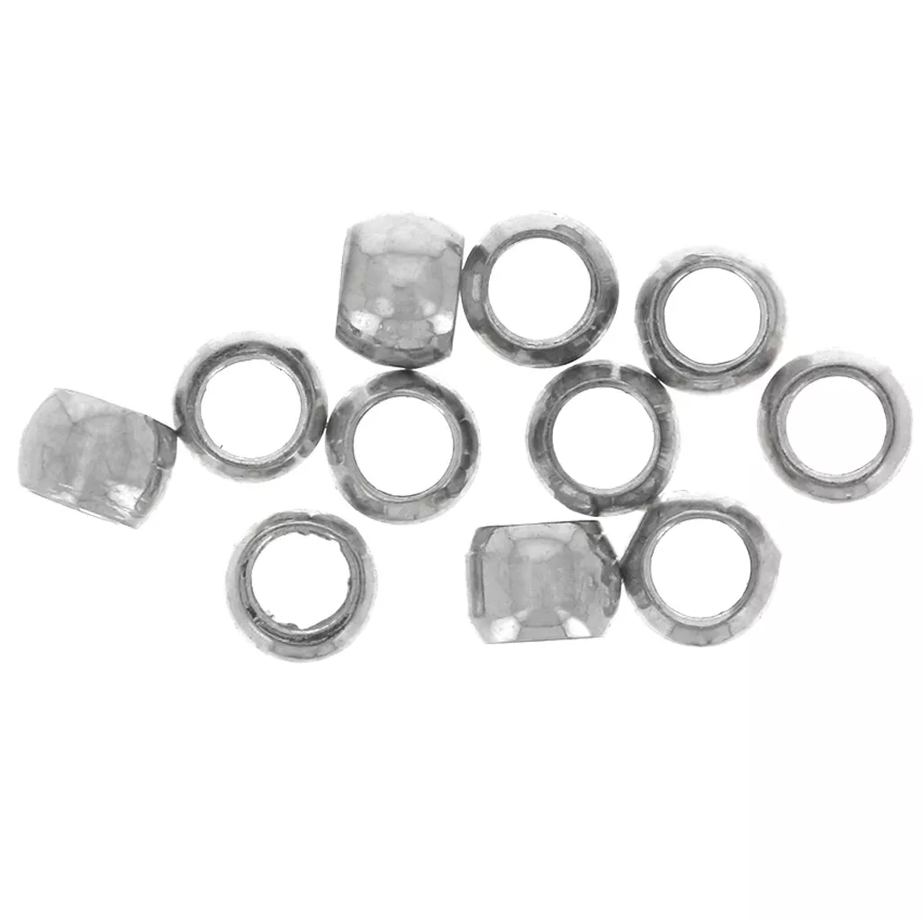 Lead Roud Crimp 2mm 316 stainless steel Round crimp beads x25 - Perles & Co