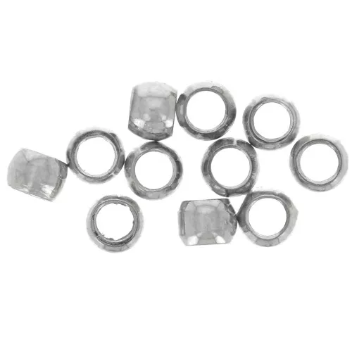 2mm 316 stainless steel Round crimp beads x25