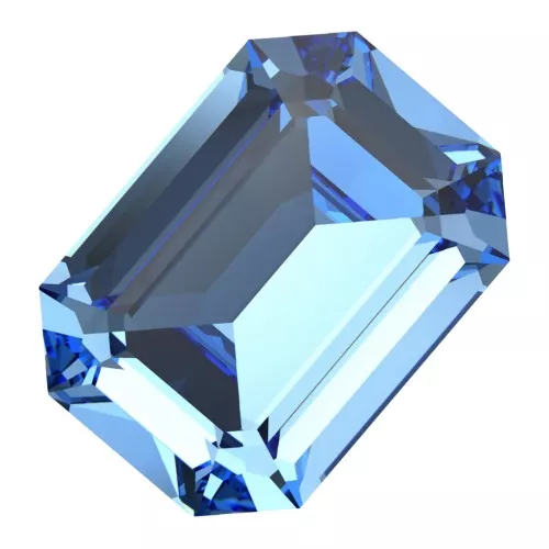 14x10mm Cabochon PureCrystal 4610 - Reinvented Cool Blue  x1