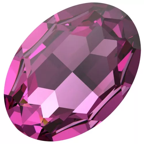 30x22mm Cabochon PureCrystal 4127 - Dark rose x1