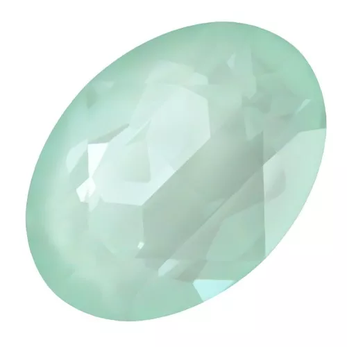 14x10mm Cabochon PureCrystal 4120 - Crystal Soft Mint Ignite x1