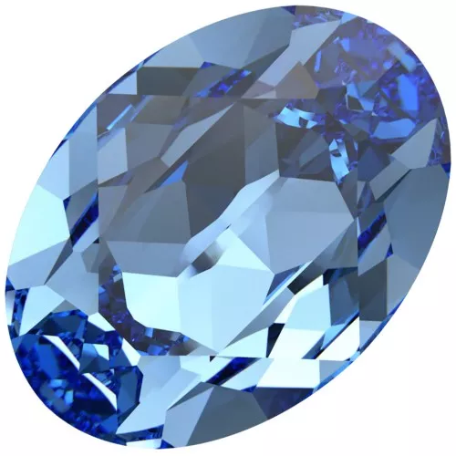 18x13mm PureCrystal 4120 Cabochon - Reinvented Cool Blue x1