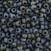 Miyuki Seed beads 11/0 2002- Mat Met Silver Gray x8g