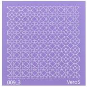 90x90mm Silk Screen VeroS for polymer clay - Multi-octagon pattern n°009_3 x1|raw }}