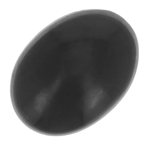 14x10mm oval gemstone cabochon - Shungite x1