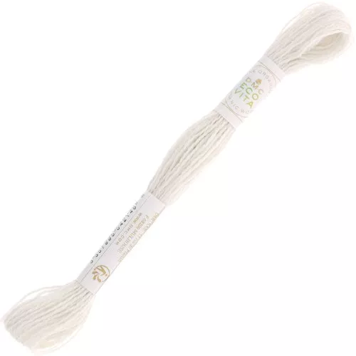 DMC Eco Vita 360 organic wool yarn - Cream (001) x16m