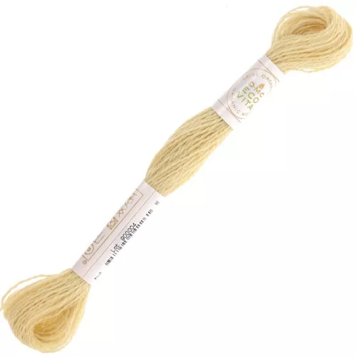 DMC Eco Vita 360 organic wool yarn - Straw yellow (201) x16m