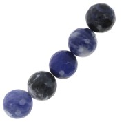 Bead Faceted round Sodalite 12mm x1|raw }}