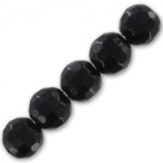 Beads Black Onyx  6mm x15|raw }}