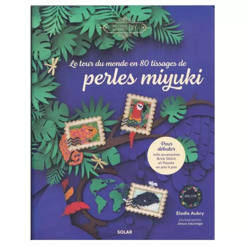 Around the world in 80 Miyuki bead weavings - IN FRENCH x1