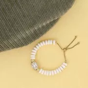 80mm 304L stainless steel adjustable chain clasp - gold x1