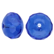 Donuts 8.5x6 mm Sapphire x25