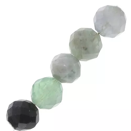 Beads Faceted round beads 6 mm Fluorite x15