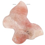 13x18mm butterfly gemstone pendant - Rhodonite x1|raw }}