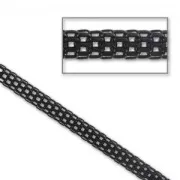 Metal Box Chain3,2mm Black x1,2m