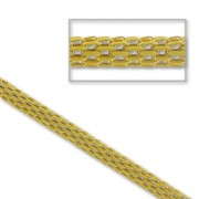 Metal Box Chain3,2mm Yellow x1,2m|raw }}