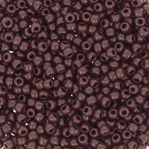 Toho seed beads 11/0 TO11R46 - Opaque Oxblood x8g