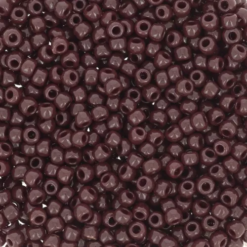 Toho seed beads 11/0 TO11R46 - Opaque Oxblood x8g