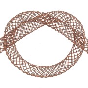 In mesh 4mm Brun x 4 m