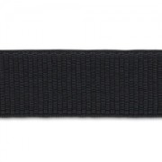 Elastic Raw Ribbon 9mm Black x 1m|raw }}